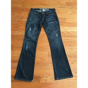 People's Liberation Tanya Low Bootcut Star Pocket